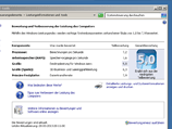 Windows Leistungsindex