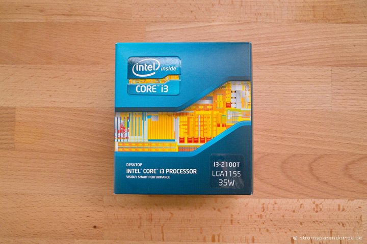 Intel LGA1155 i3-2100T Dual Core CPU in der Verpackung